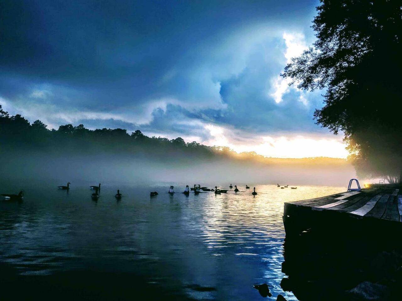 Lakefront Oasis Hot Springs Bagian luar foto